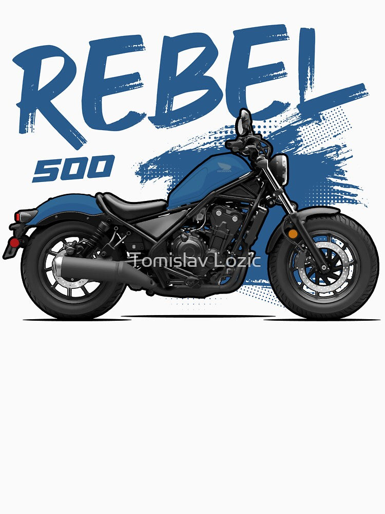Rebel 500 - Blue by Tomislav Lozić
