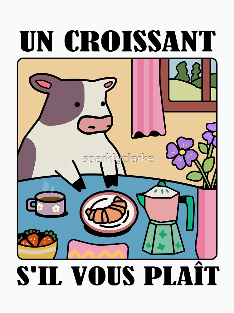 Un Croissant S'il Vous Plait by sparklyclarke