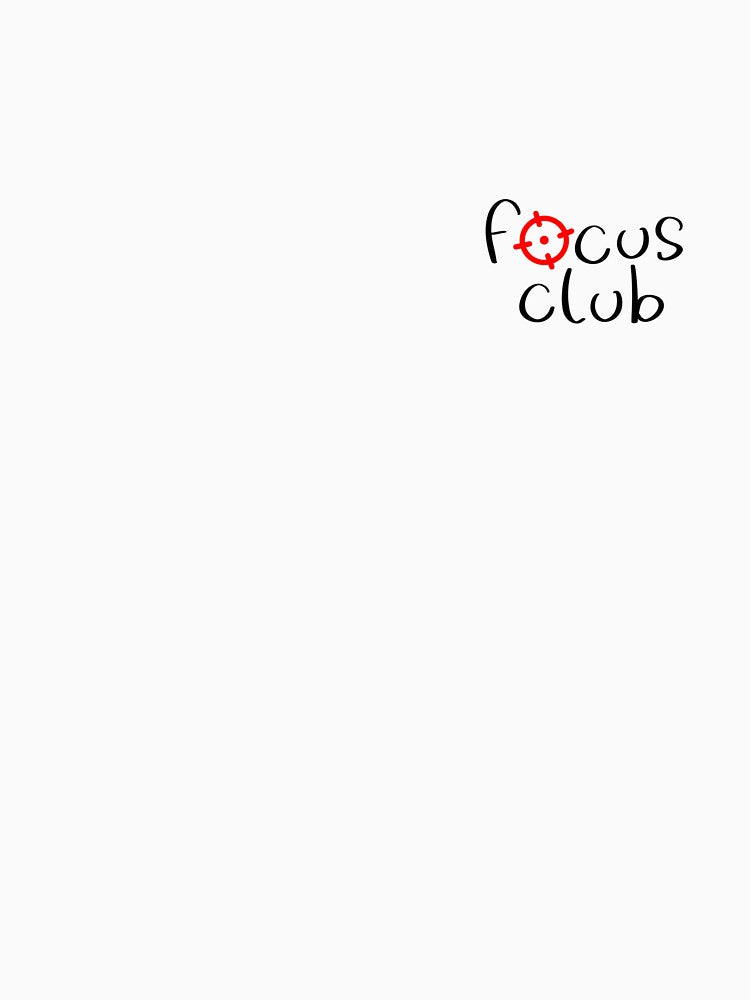 focus club Minimalist Design by markersnow