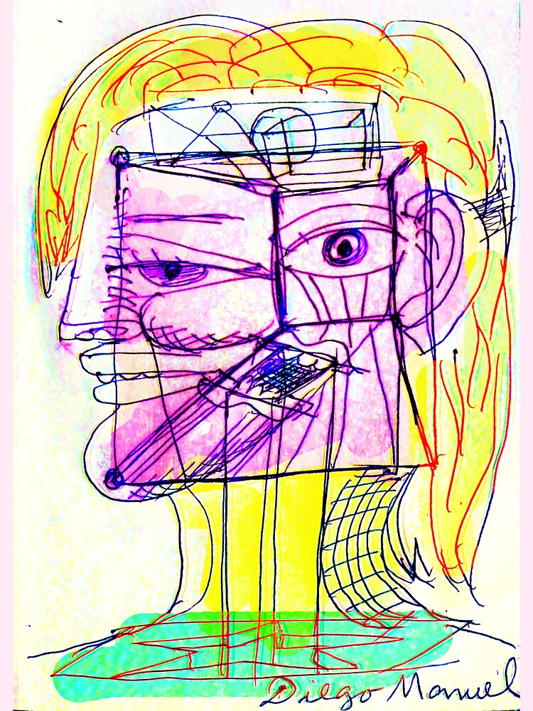 woman's head by Diego Manuel Rodriguez