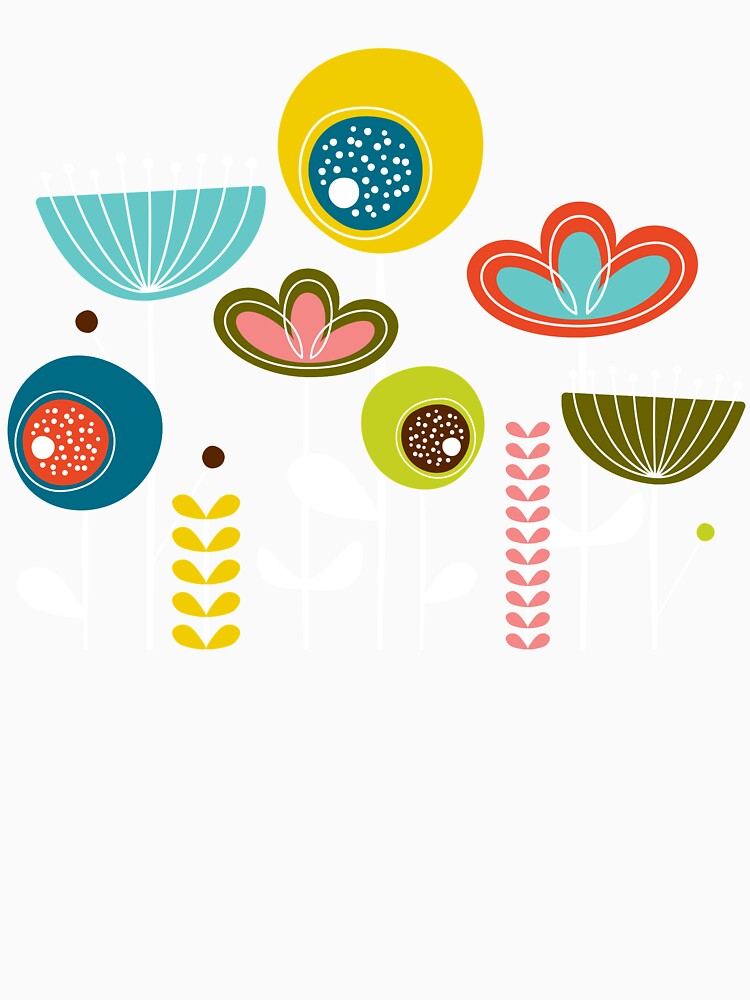Mid Century Flowers by Amy VanMeter