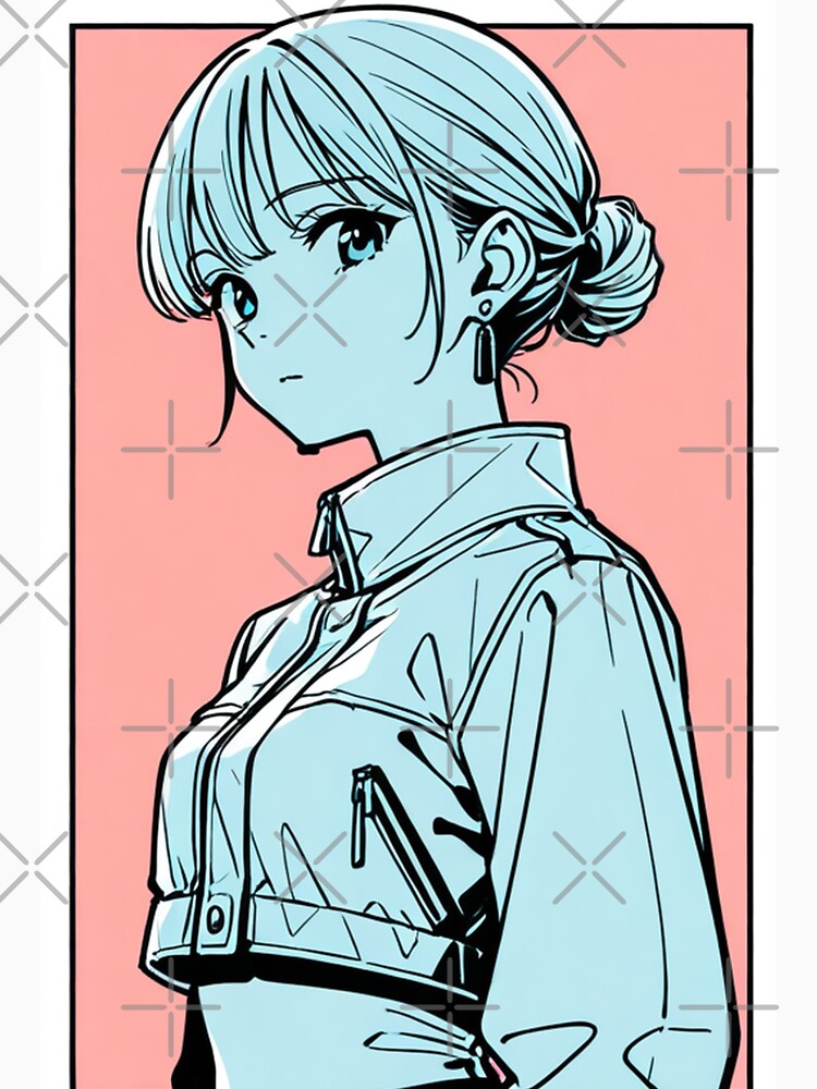 Fashion - winterlo woman grey bomber by AnimeShin