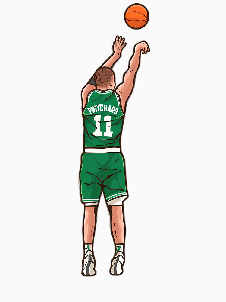 Payton Pritchard Jump Shot Cartoon by conerlyita34