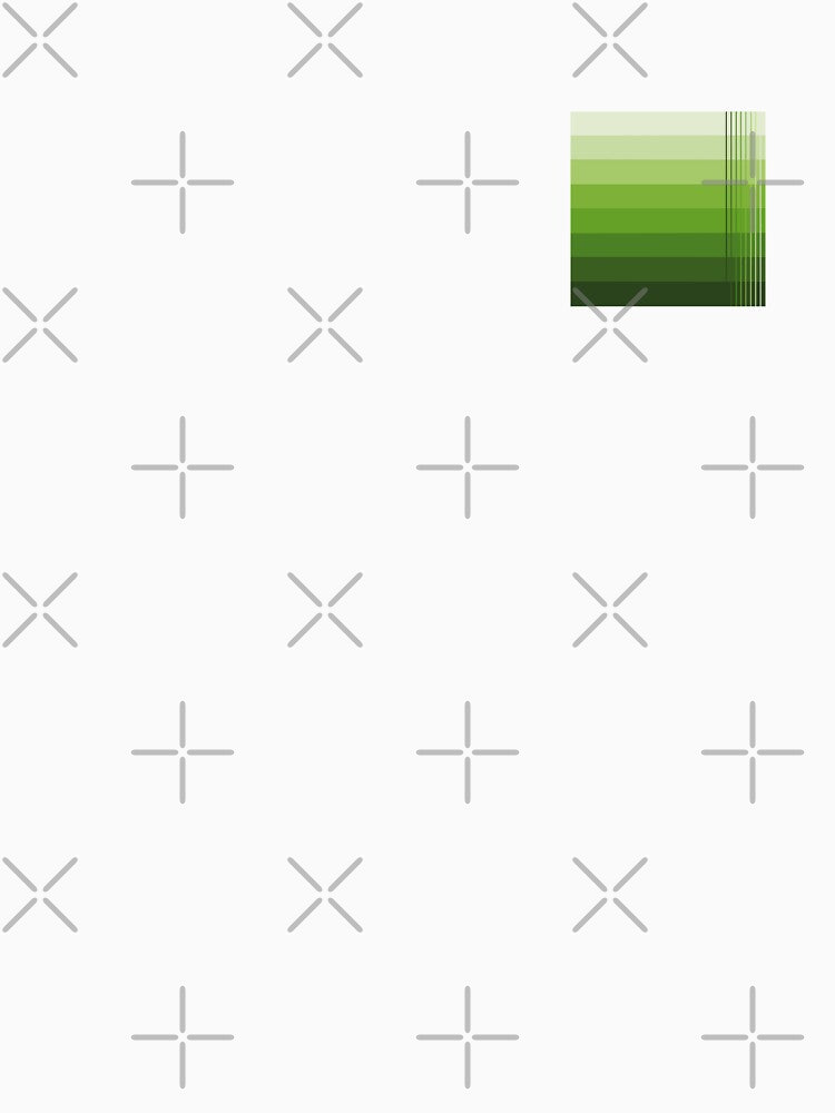 Simple design from shades from light to dark avocado by Cherevan