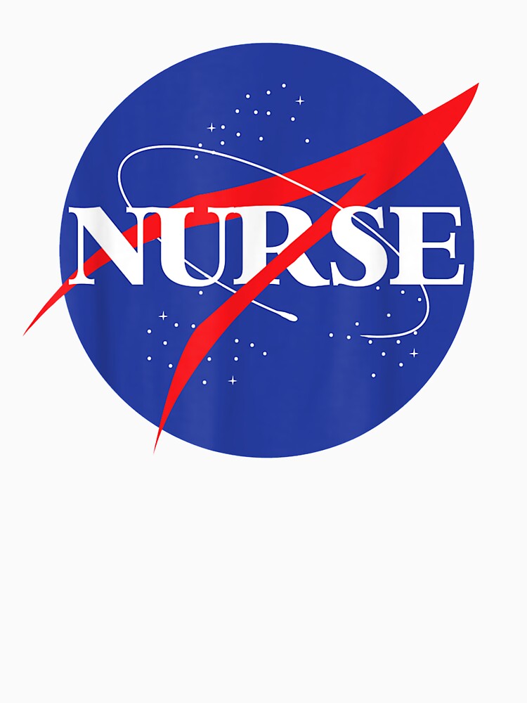 Nurse Astronaut Novelty Retro For Outer Space Nursing by shirleyfinley