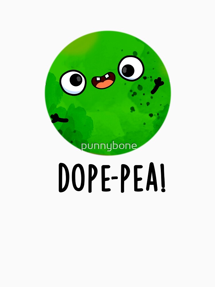 Dope-pea Cute Dopey Pea Pun by punnybone