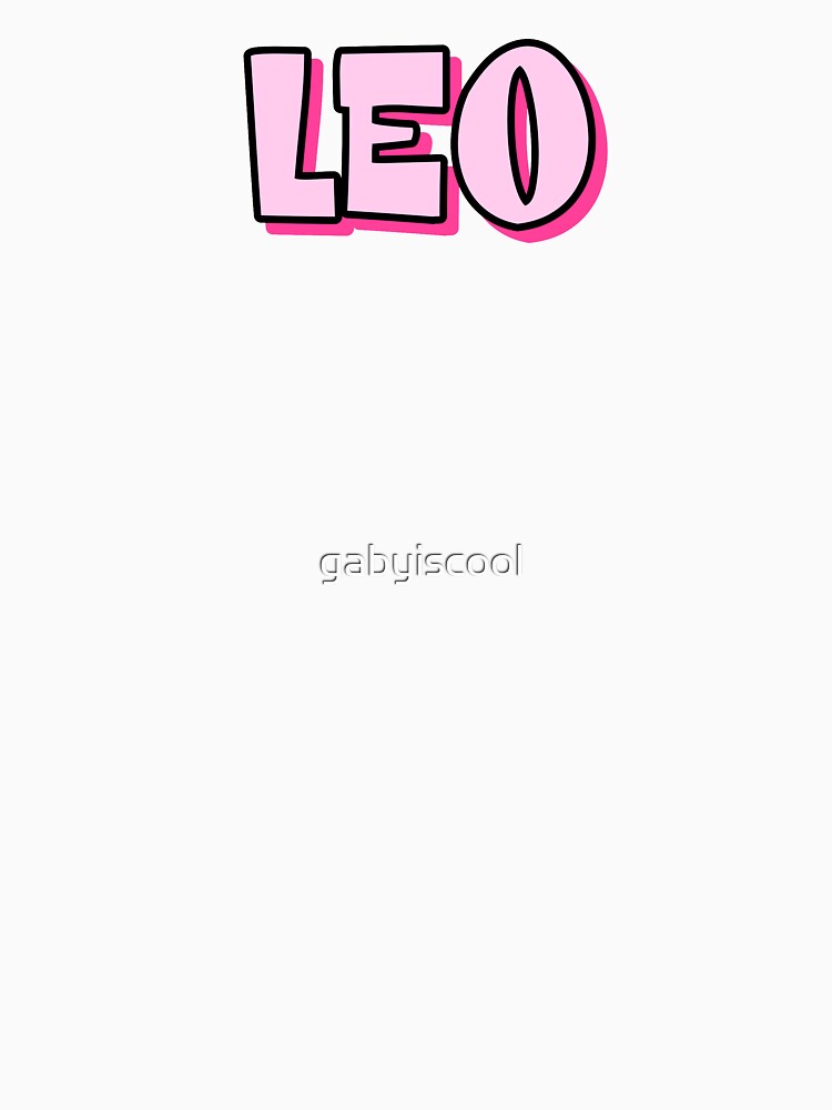 Leo Y2k pink by gabyiscool by gabyiscool