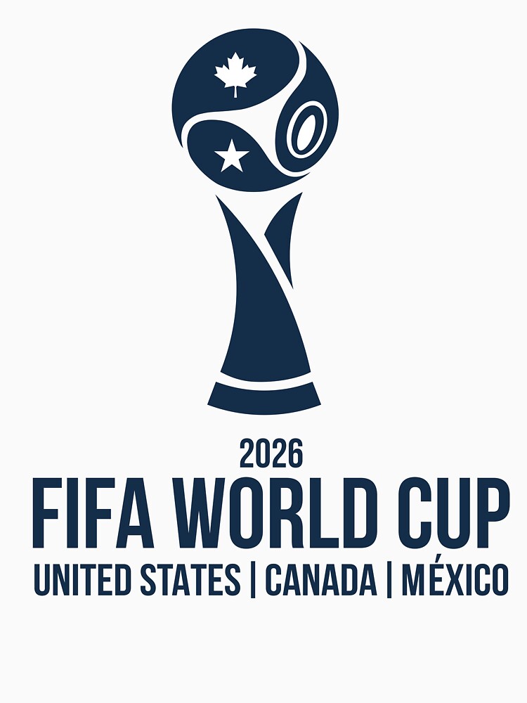 World Cup 2026 Stylized Trophy USA Canada Mexico Sticker by topprinting