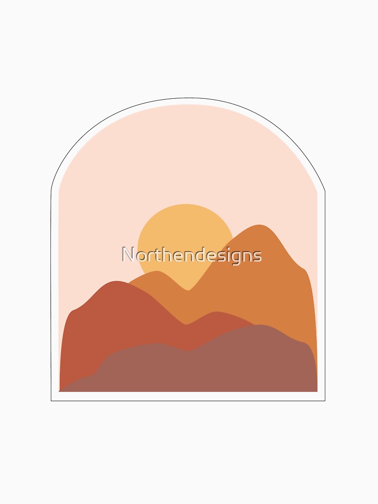 warm boho landscape by Northendesigns