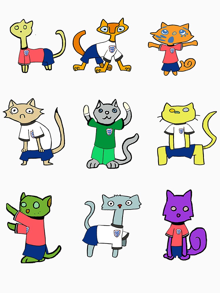 Crazy Cats: Football edition by Spectrumsketch