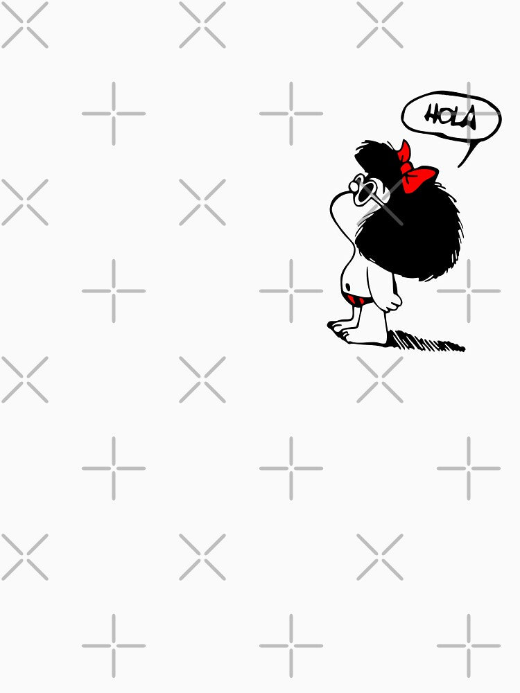 Mafalda classic quino shirt by MyWololo