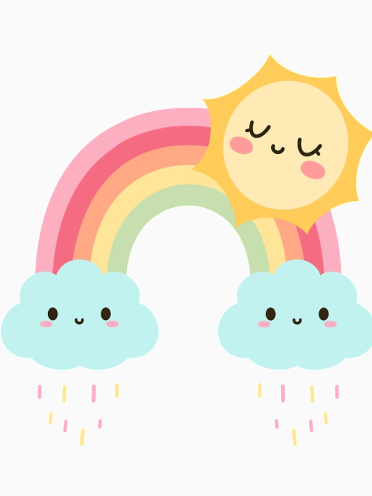kawaii creative cartoon rainbow by trendingshop97