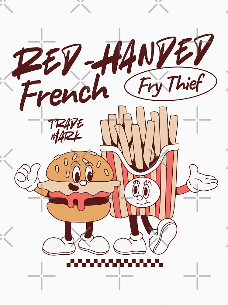 Red-handed freench fry thief by Peerless-Prime