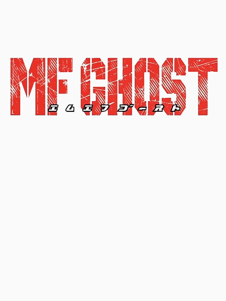 LOGO MF GHOST JAPAN - RED by Jean-Pierre C