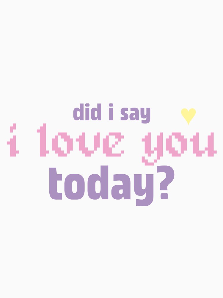 Did I say it? by astorebyana