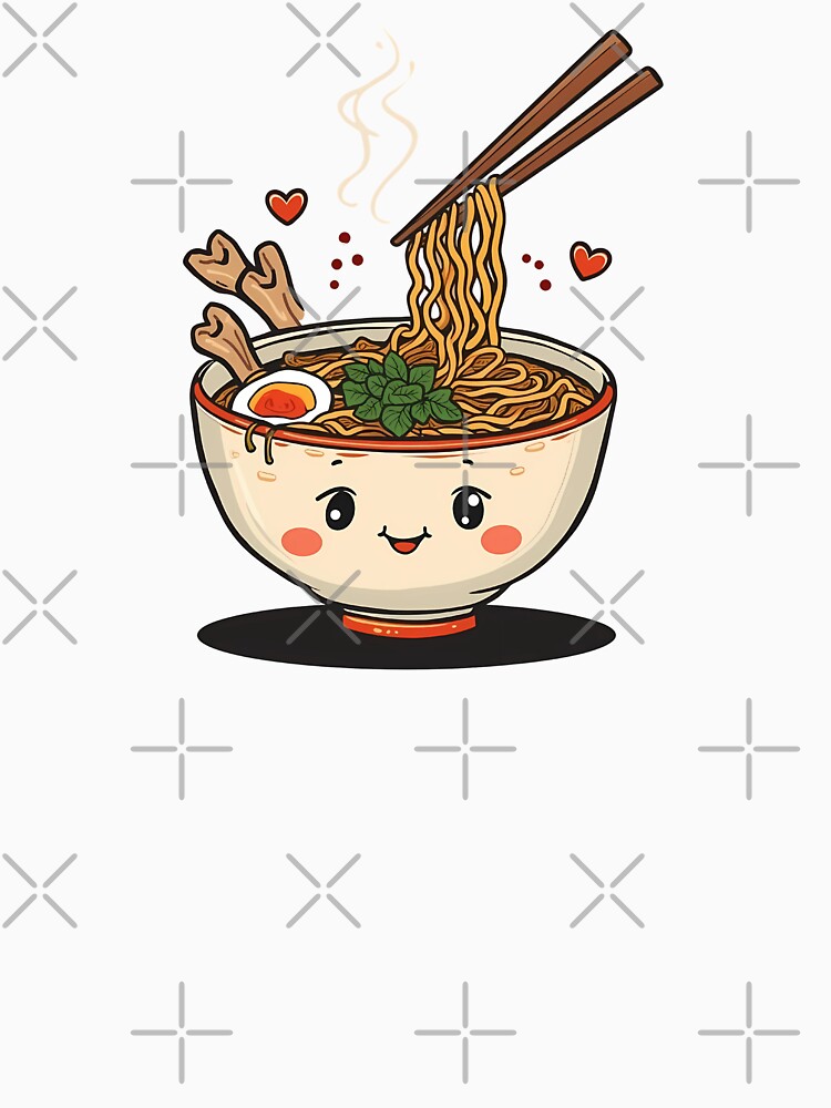 Kawaii Ramen Bowl by VibeTCreations