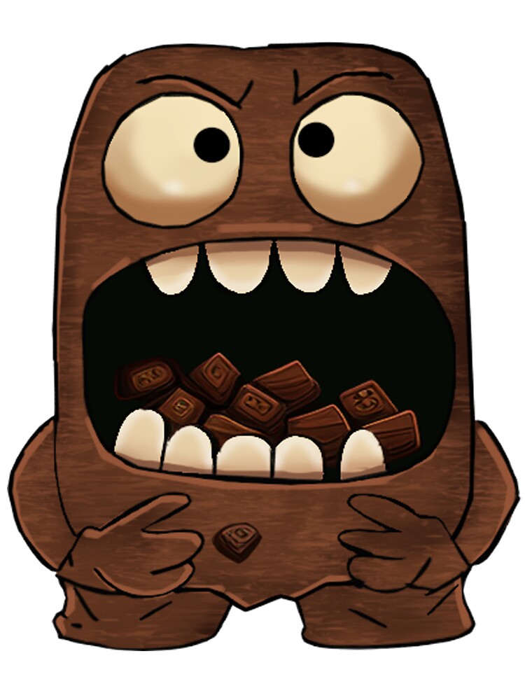Chocolate Monster by TalesTheCreepy