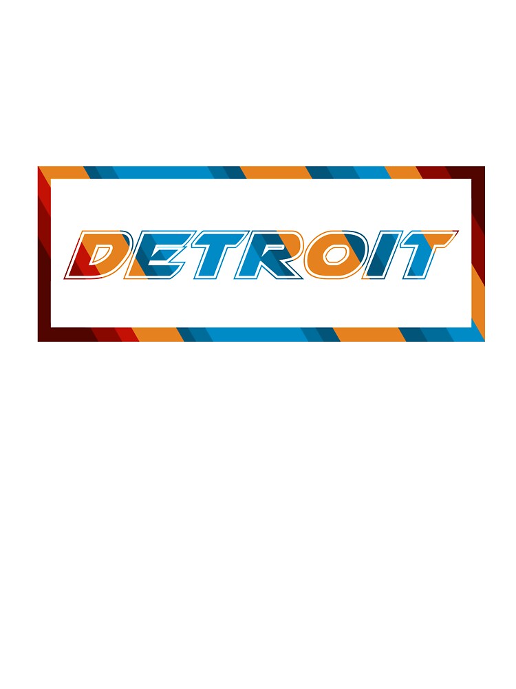 Detroit T-Shirt for Men and Women by AllStarMerch