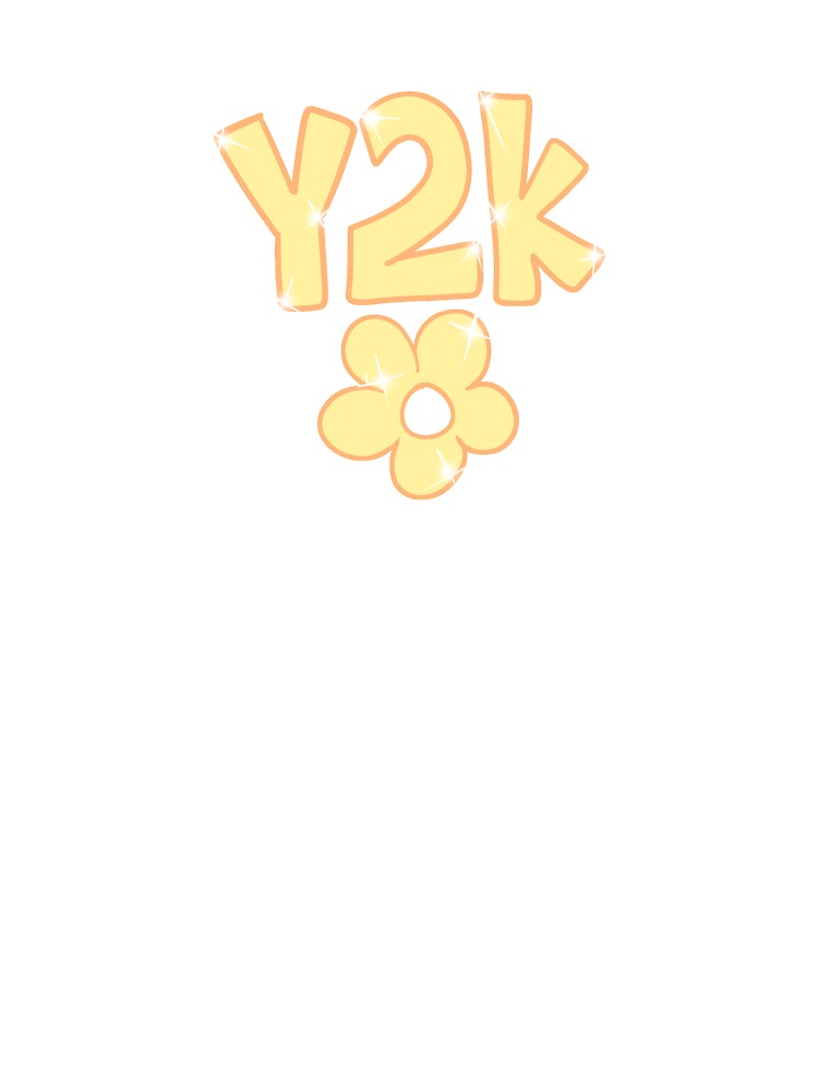 Yellow Y2K Letters by gross-girl99