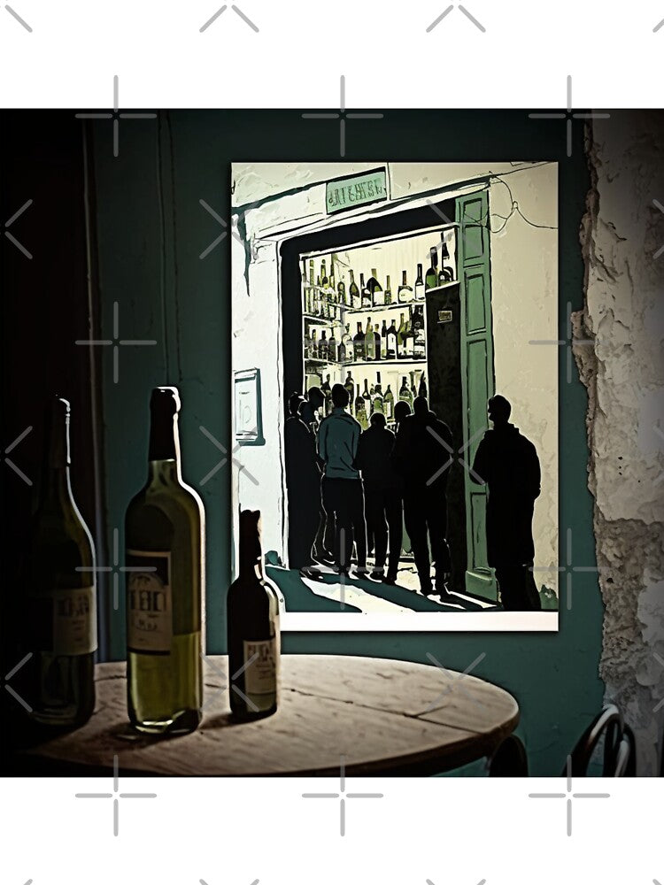 Urban Wine Restaurant Wine Bottle by Alper Billik
