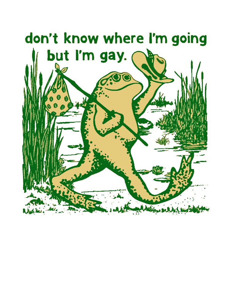 Don't know where i'm going but i'm gay by Flaccid Spatula