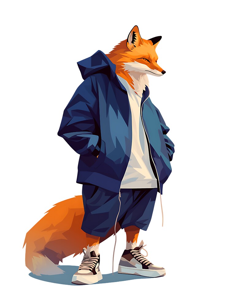 Streetwear Fox by bapupa
