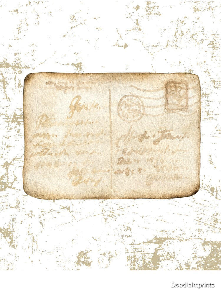 Vintage Letter by DoodleImprints