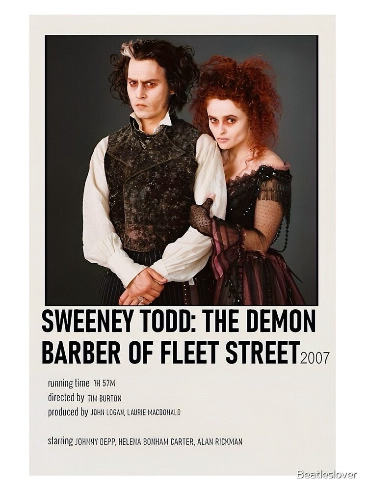 Todd retro 2007 Sweeney poster by Beatleslover