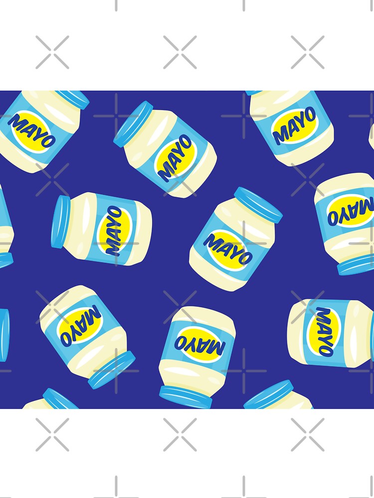 mayo jars - royal blue by littlearrow