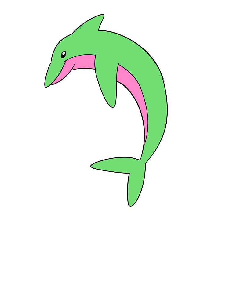 Watermelon dolphin by gross-girl99