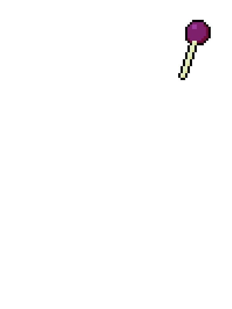 Pixel Sucker Lollipop - pixel food art by LittleFoodShop