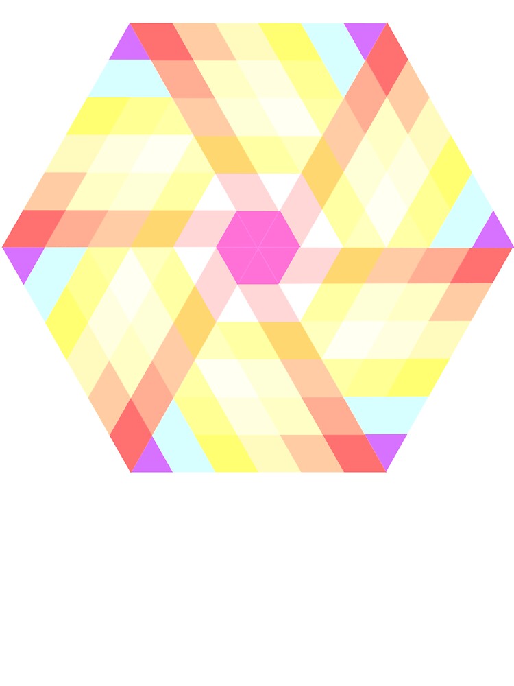 Modern Hexie by gardengatequilt
