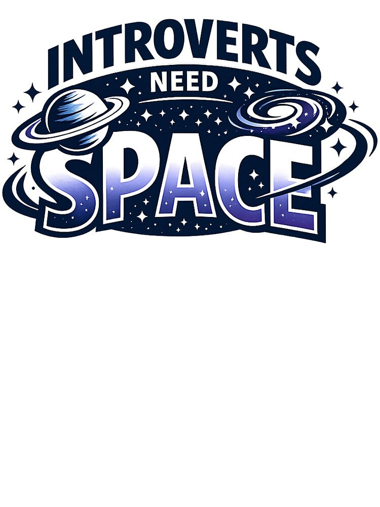 Introverts Need Space Funny Introvert Humor Antisocial Meme Sticker by Nubrixa-Studio