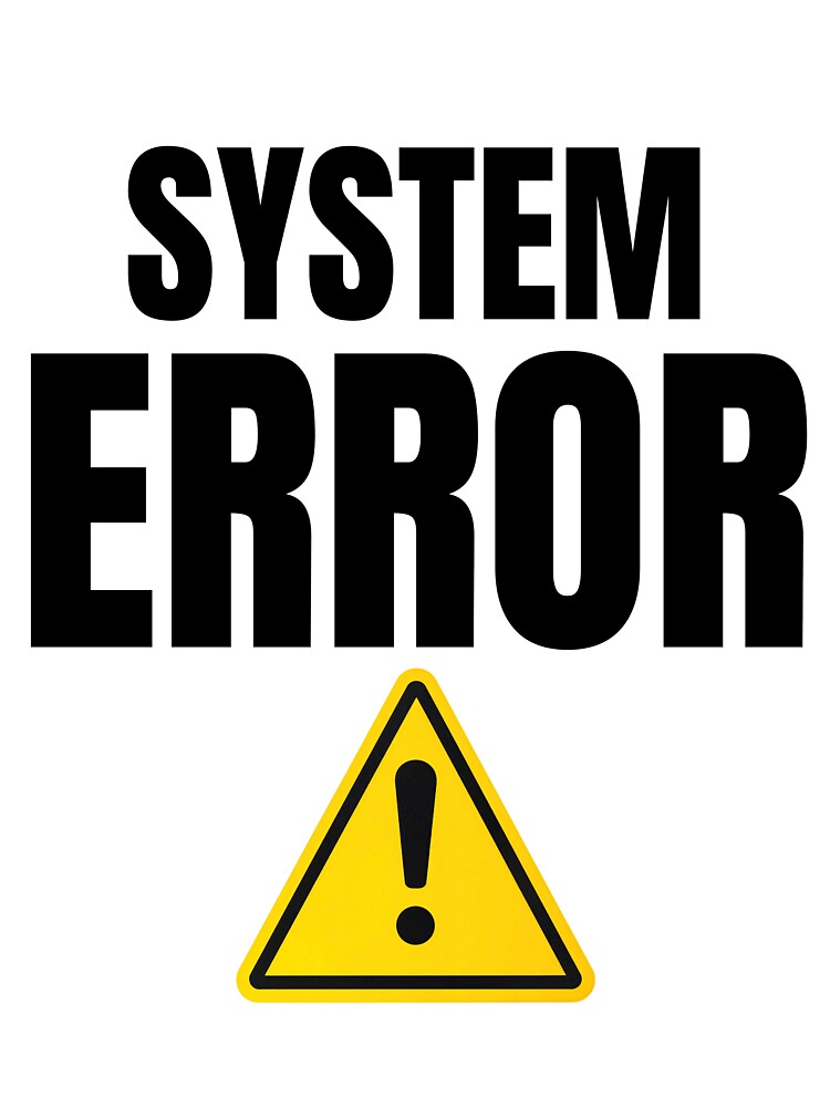 System Error–Funny Office Shirt by DirectiveOffice
