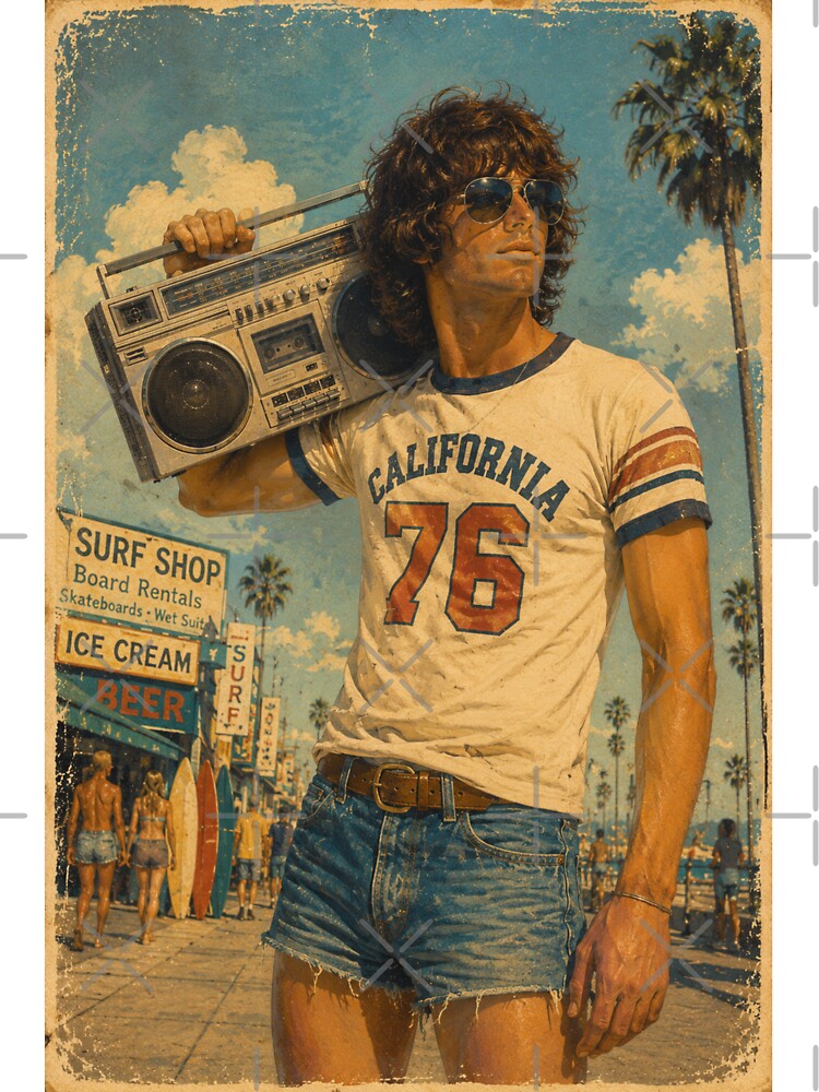 California Boombox Summer '76 by ITSimagination