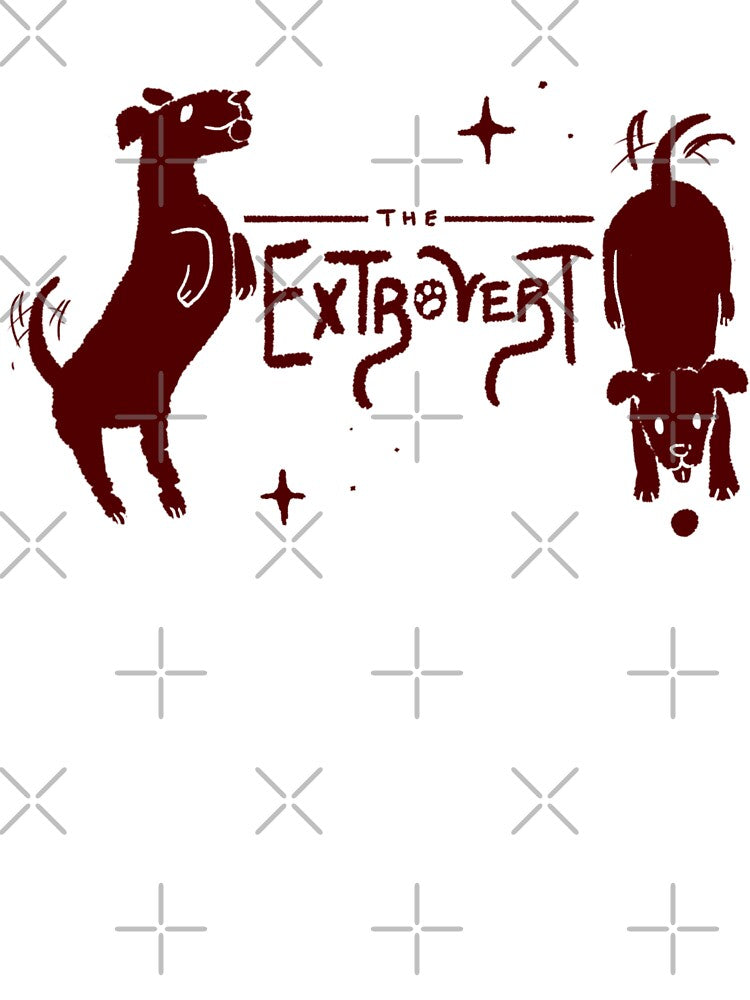 The extrovert - dog by Colleenartx