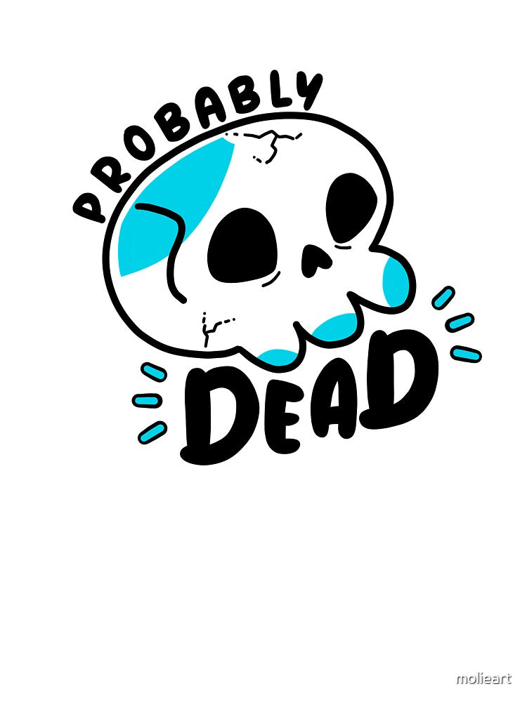 Probably Dead - Blue by molieart