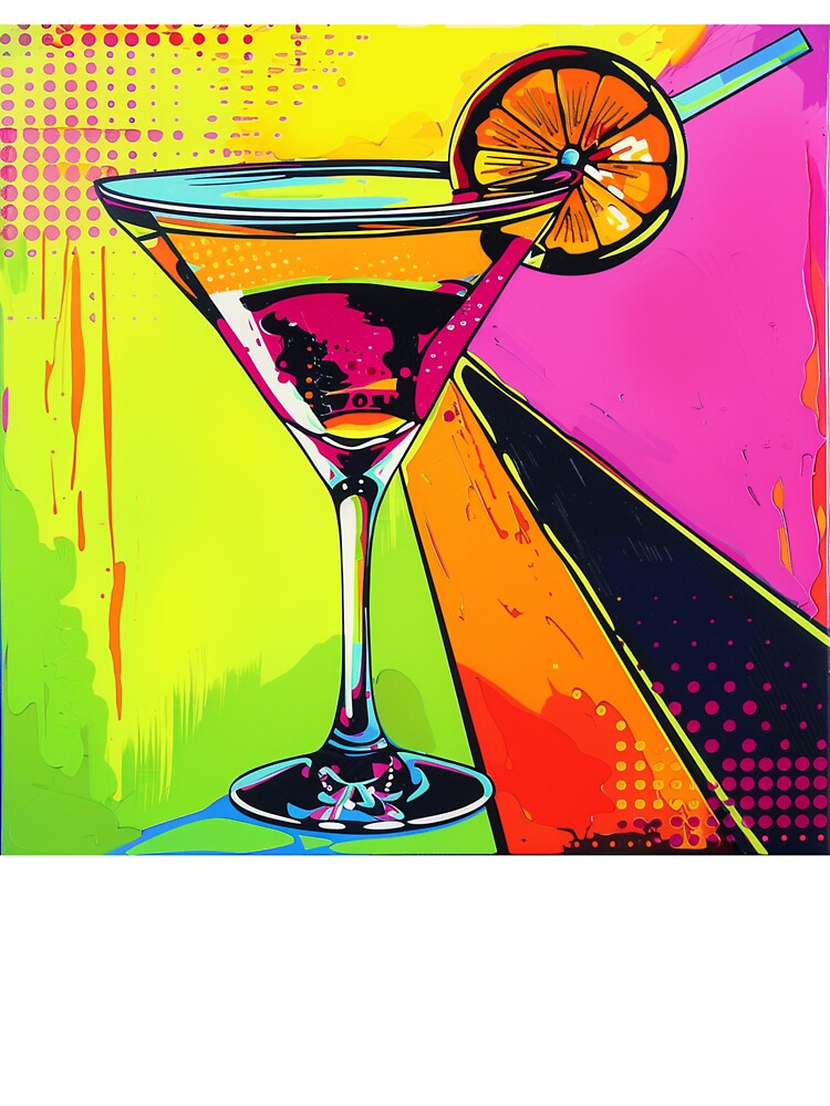 Cocktail Pop Art 1 by AstroRisq