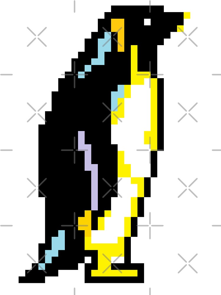 Penguin Pixel art by Gabriele Marcucci