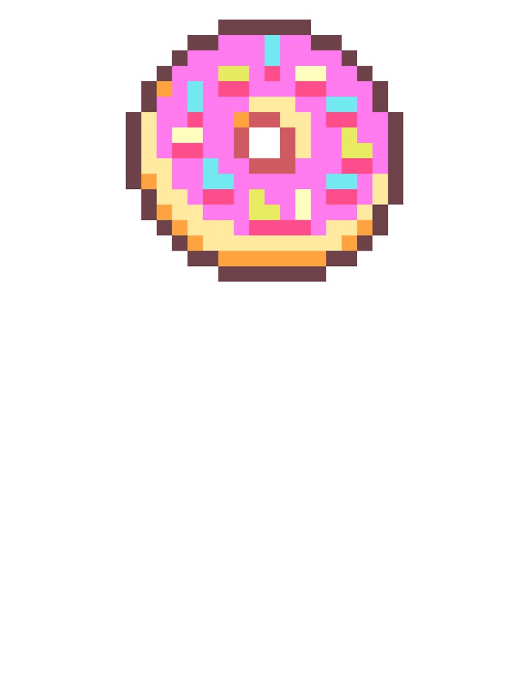 pixel doughnut by PixelArtiste