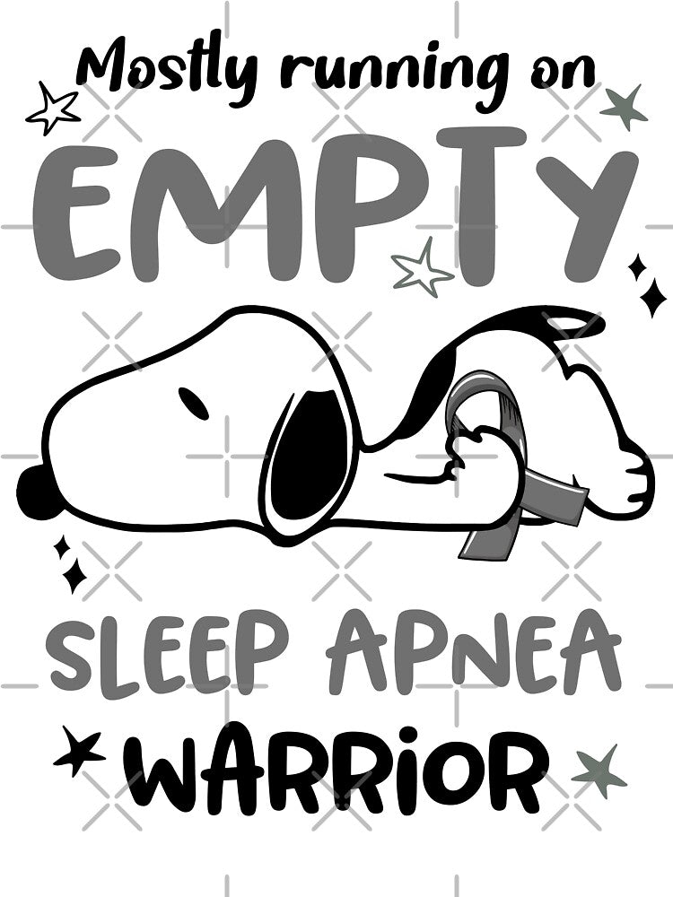 Mostly Running on Empty Sleep Apnea Warrior by Wlsnpeggy