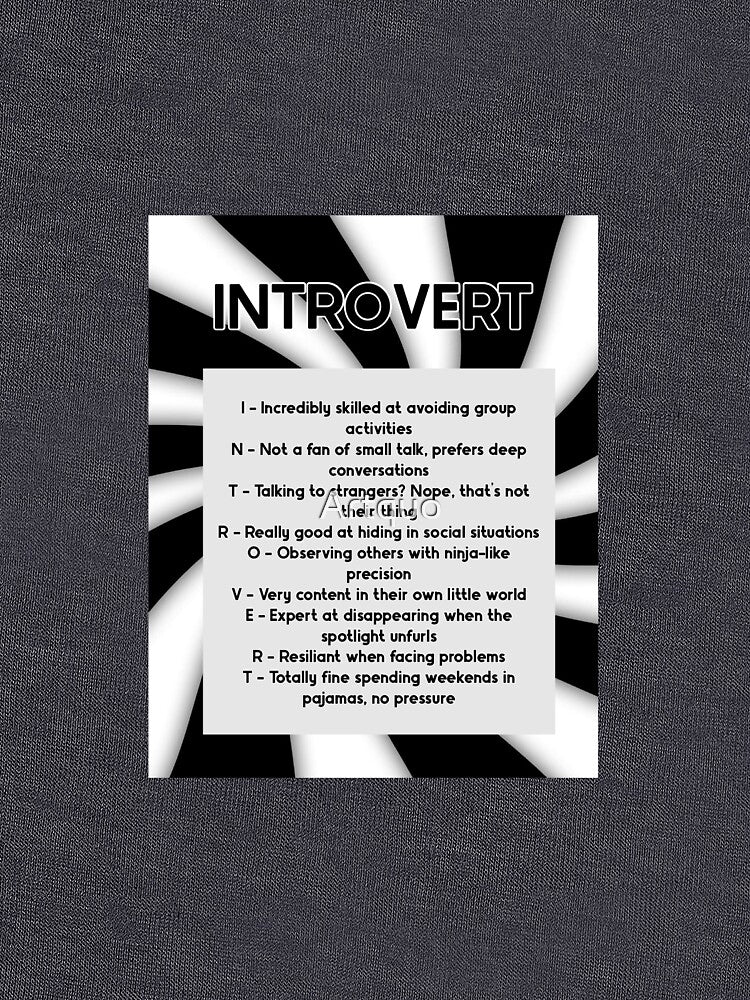 I'm an Introvert by Artquo