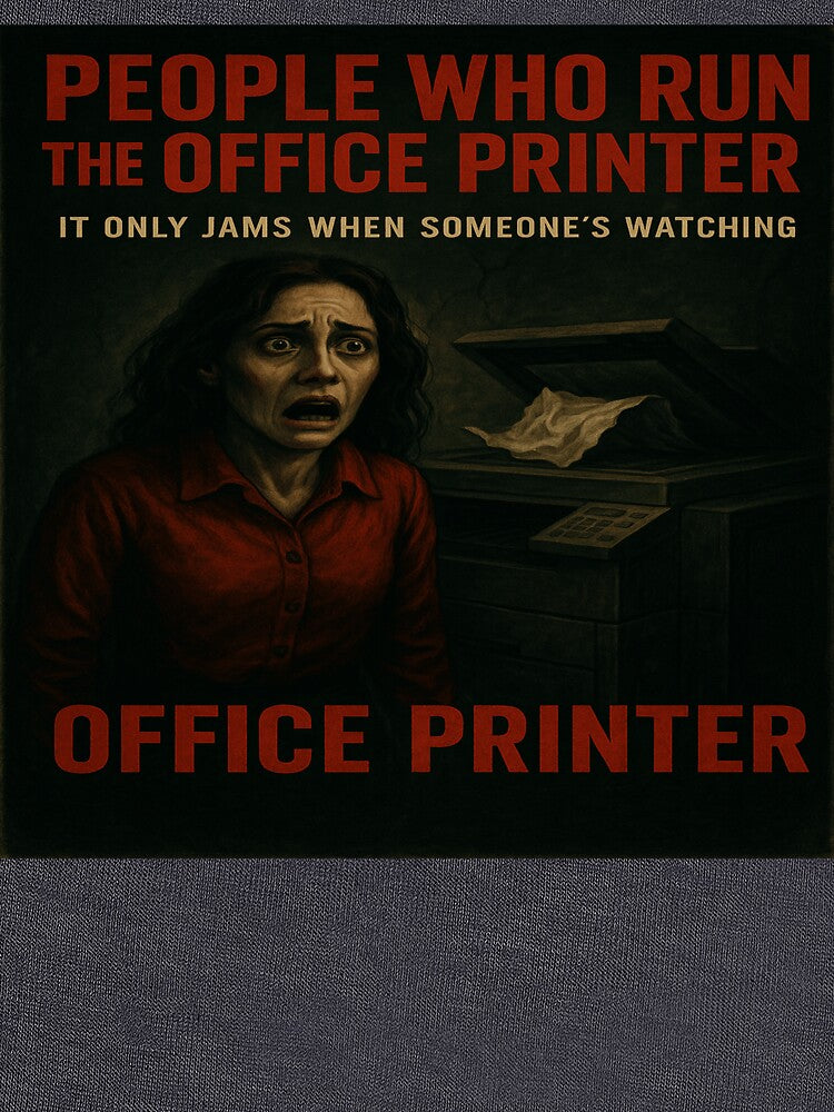 Office Printer Horror – It Only Jams When Someone’s Watching by POD DYNASTY