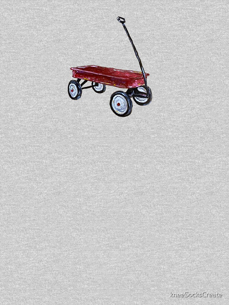 Little Red Wagon by kneeSocksCreate