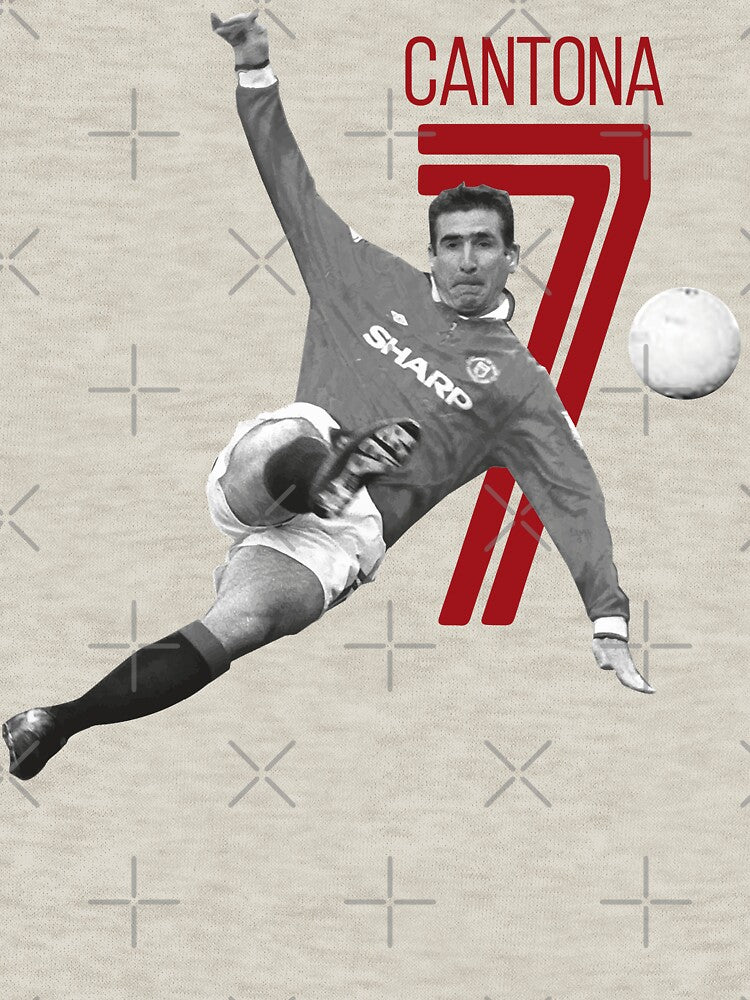 Éric Cantona Retro. Diseño 2 by ocusido