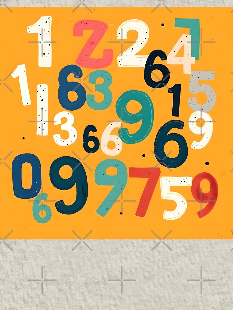 Numbers 7 by HebaRK Studio
