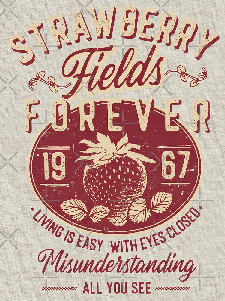 Retro Strawberry Fields by Darkifun