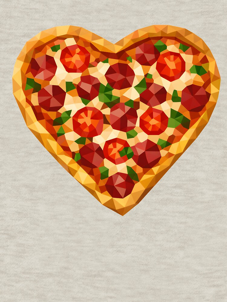 Pizza Lover - Polly Pixel Art by Simmetrika