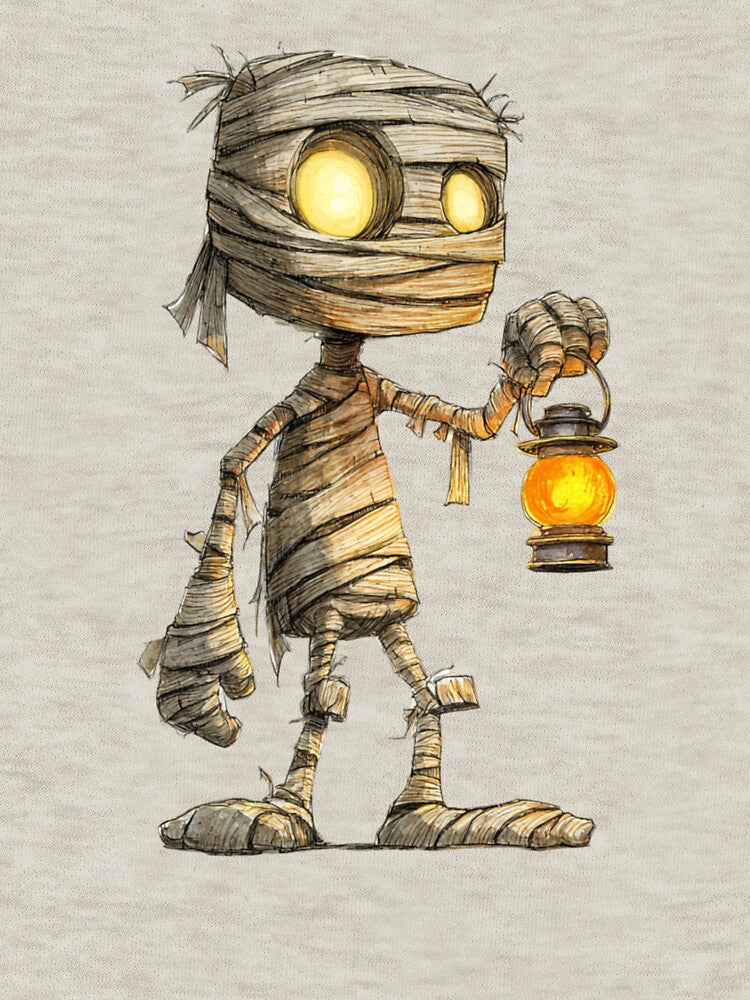 midnight mummies cartoon art by stikrusak