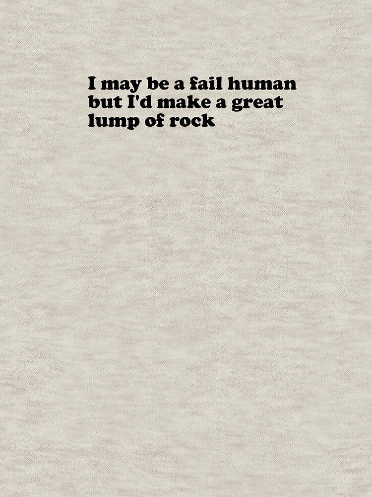 Great lump of rock funny text by AcornDesign
